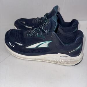 Altra Paradigm Blue Teal Foot Shape Athletic Running Shoes Women's Size 8.5